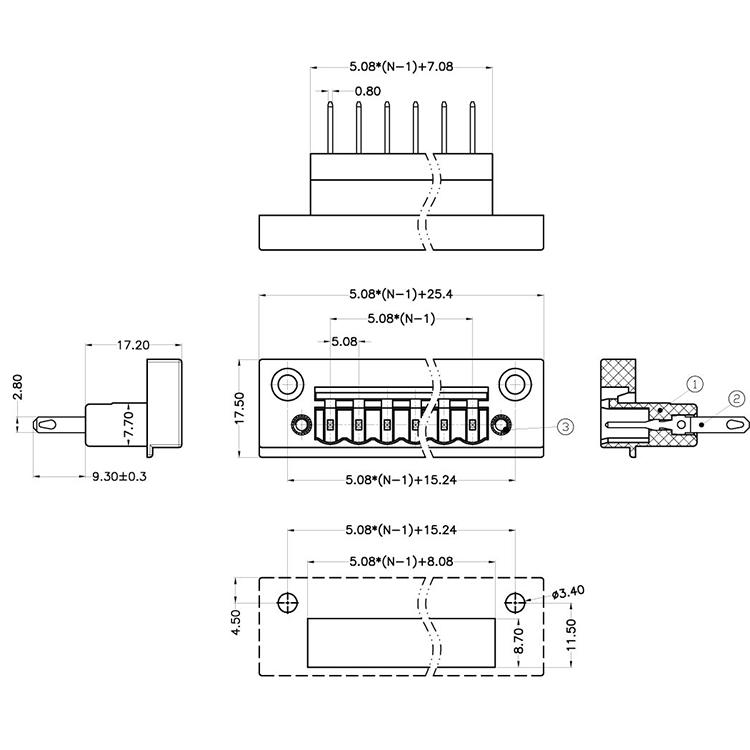 electrical connector blocks